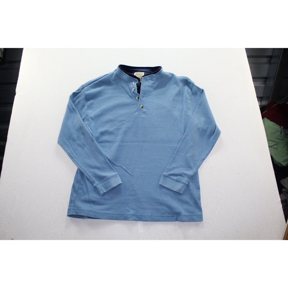Schmidt Workwear T-Shirt Mens XXL Blue Long Sleeve